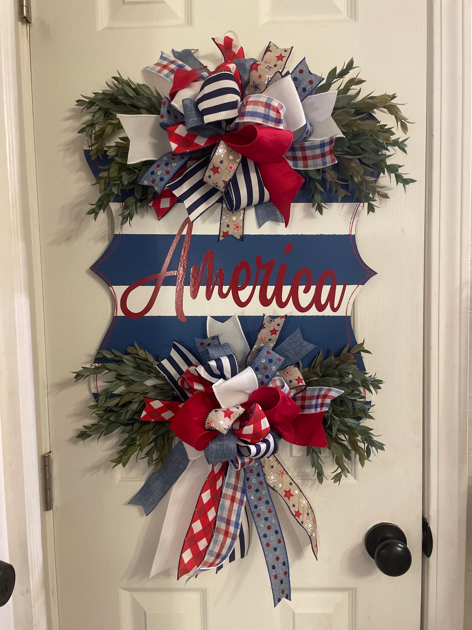 Patriotic - America Double Bow