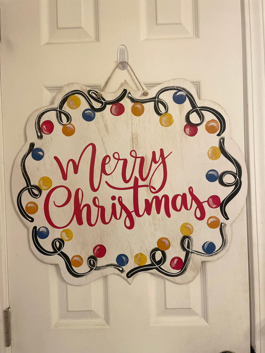 Merry Christmas lights