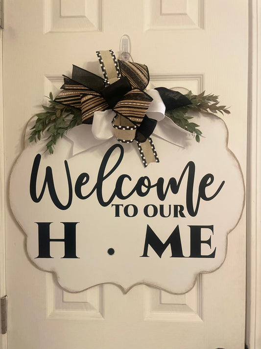 Interchangeable - Welcome to Our Home