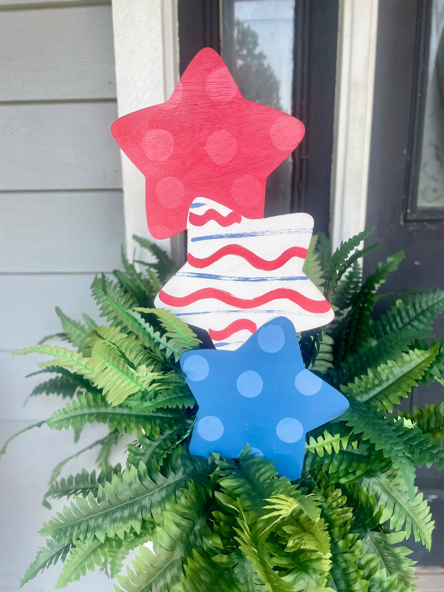 Planter Stake - Stars-b