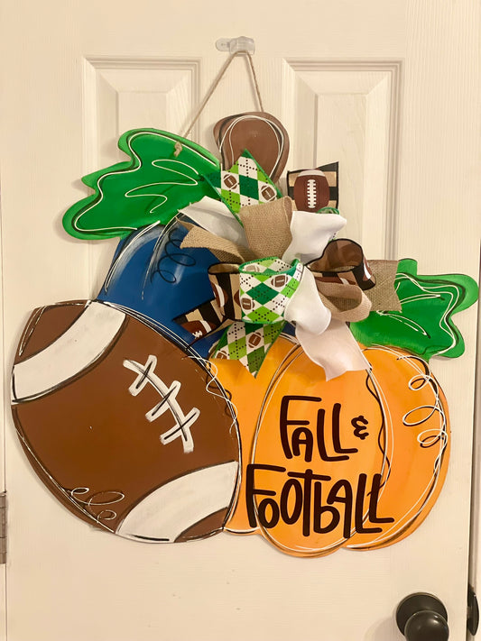 Pumpkin and Football