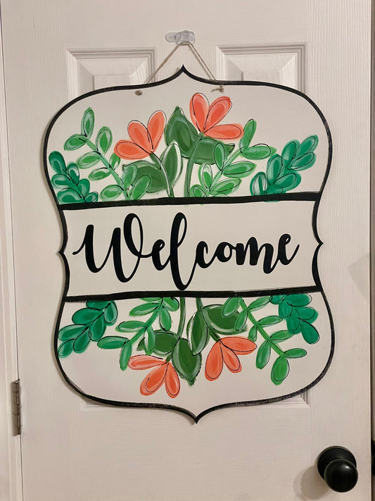 Welcome - Floral