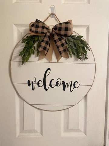 Welcome -shiplap